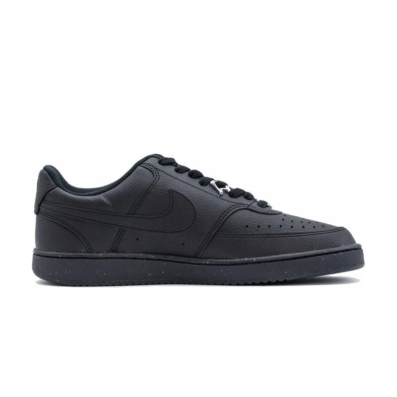 Custom Court Shoes Black Silver Liquid Metal - Image 2