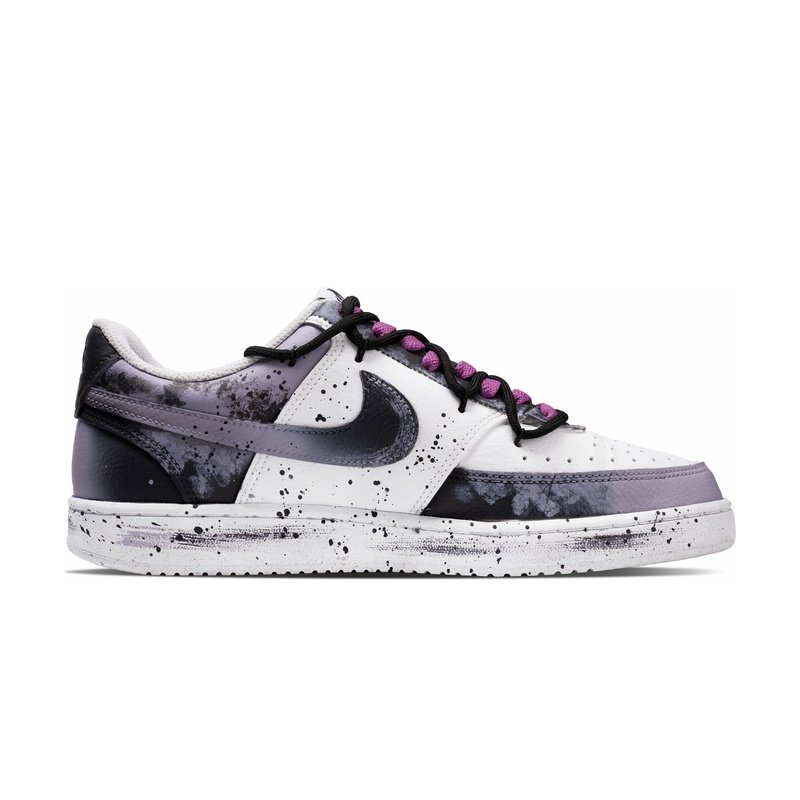Custom Court Shoes Black White Shadow Warrior - Image 2