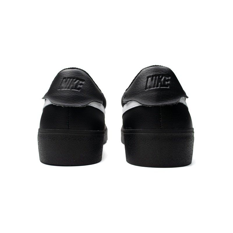 Custom Court Shoes Black White Simple Life - Image 4