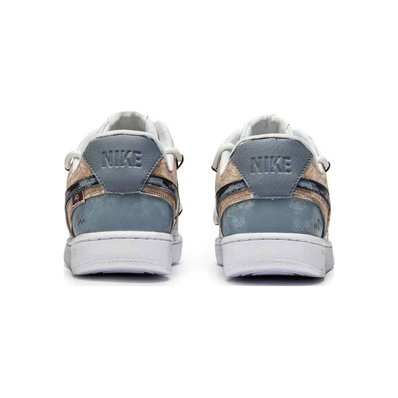 Custom Court Shoes Blue White This Way - Image 4