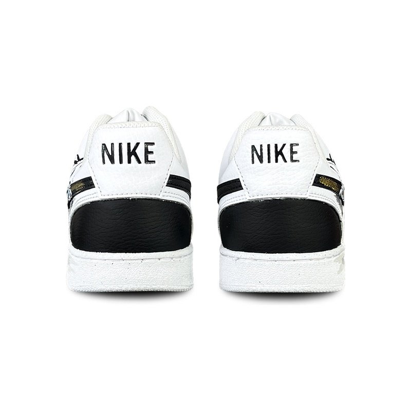 Custom Court Shoes White Black Cloud Sun - Image 5