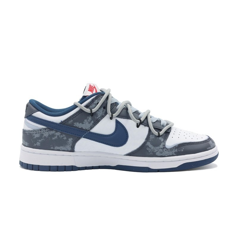 Custom Dunk Shoes Navy Blue Harvard Law - Image 2