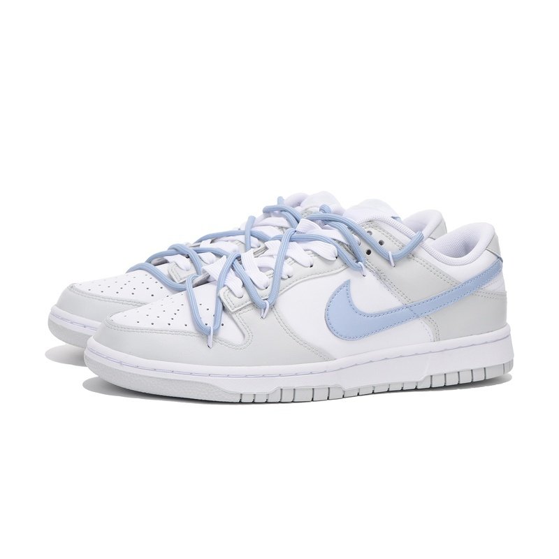 Custom Dunk Shoes White Gray Urban Beat - Image 3