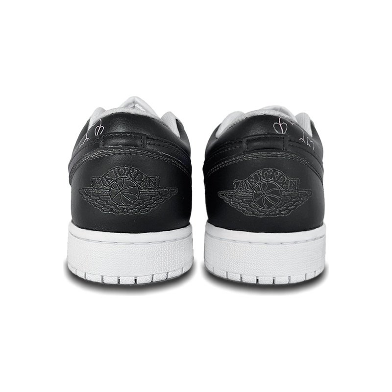 Custom Jordan Shoes Pink Black Star Dye - Image 4