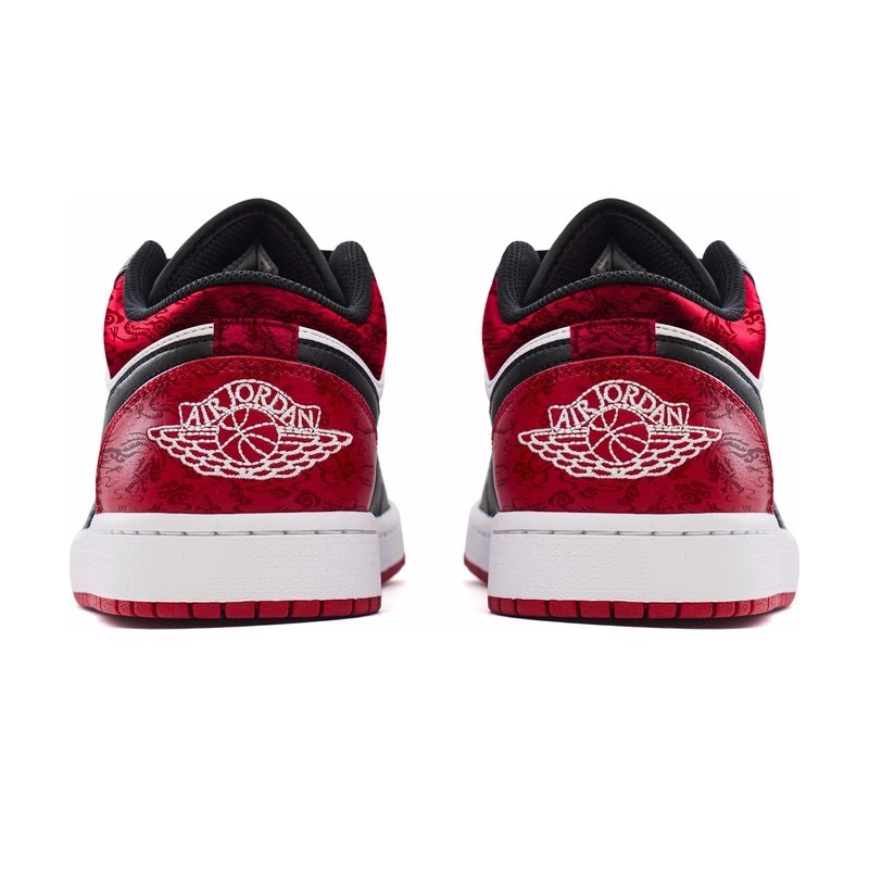 Custom Jordan Shoes White Black Chicago Tribute - Image 4